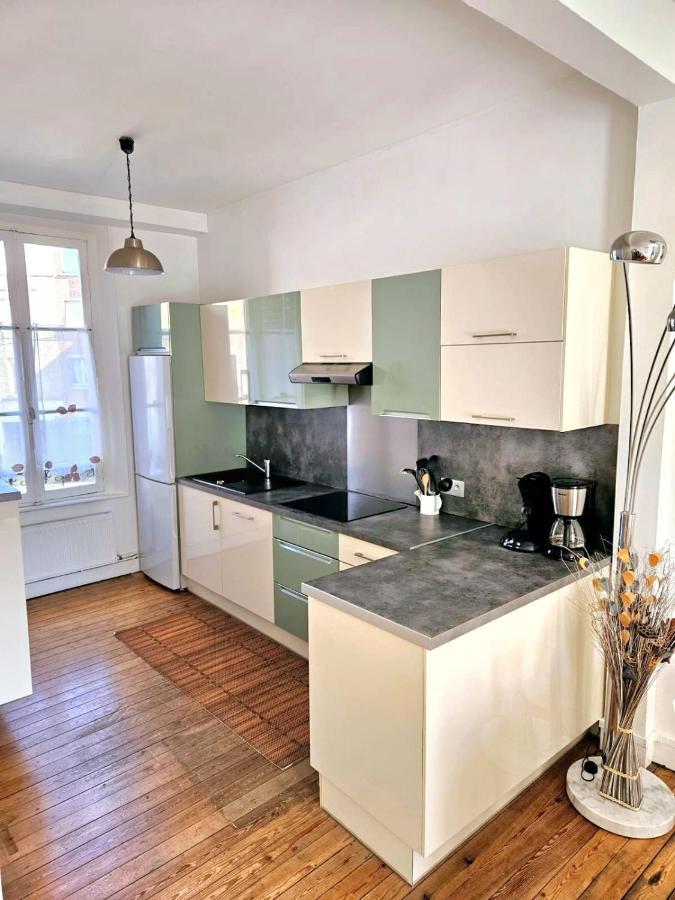Appartement Douillet En Hyper Centre De Dieppe Bagian luar foto